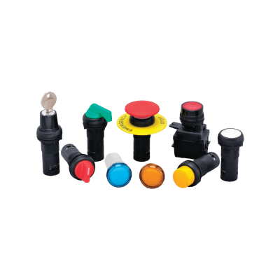 LED Indicator Push Buttons
